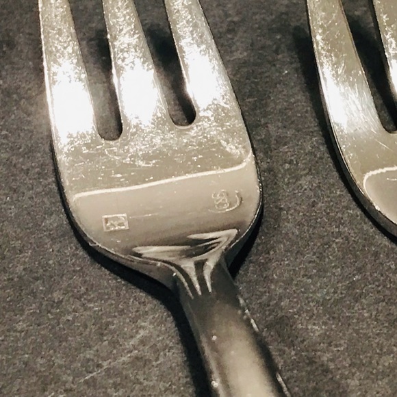 Chef & Sommelier 6 Cocktail Oyster Stainless Steel Forks 6” - Picture 3 of 11